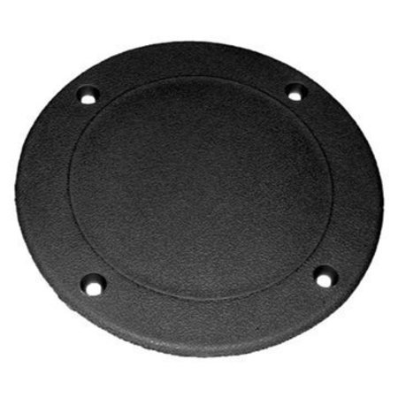 TH MARINE Plate-Dck Scr8  Bk, #SDP-2-DP SDP-2-DP